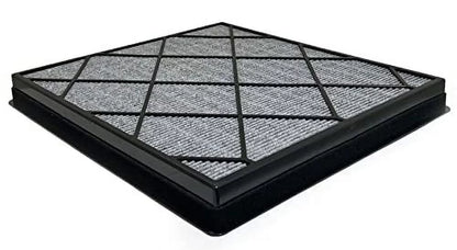 HE400 True HEPA Filter Replacement Activated Carbon Infused Advanced Odor Lock For Shark Air Purifier 4 Fan HE401 HE402 HE405, 3 Packs