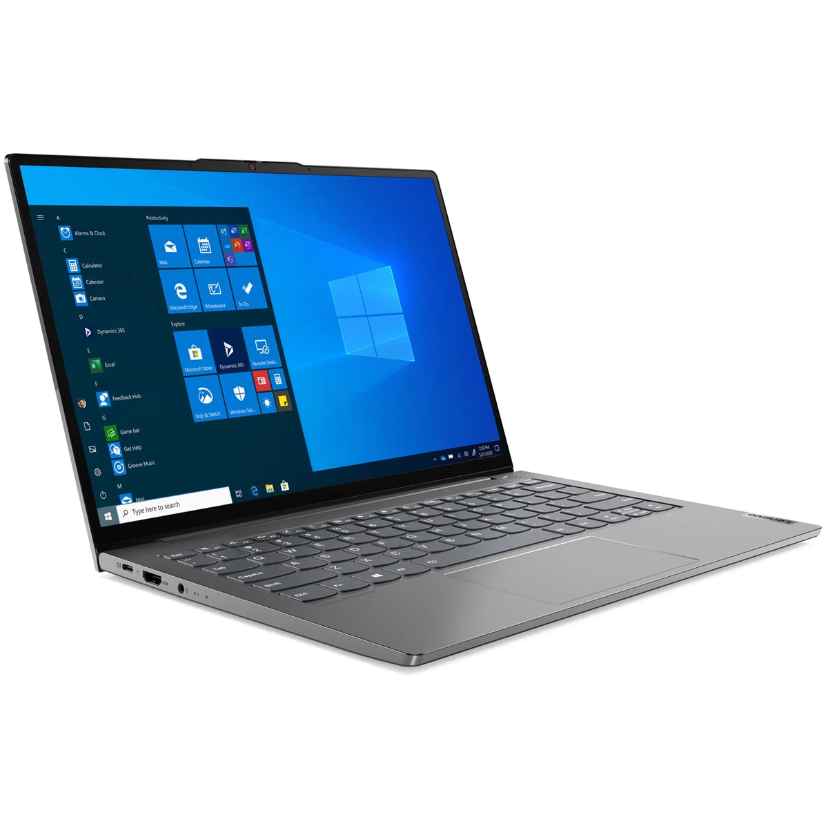 Lenovo ThinkBook 13s Gen 2 Intel Laptop, 13.3" IPS 300 nits, i7-1165G7, Iris Xe Graphics, 16GB, 512GB SSD