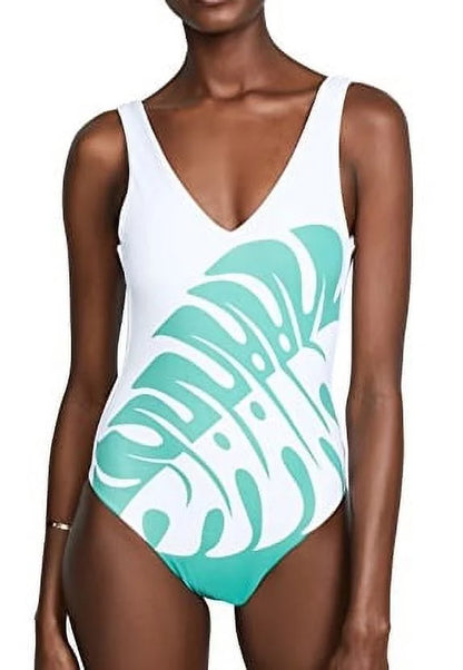 L*Space SPEARMINT The Blonde Abroad Arizona One Piece Swimsuit, US 4