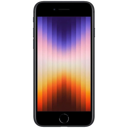 Restored Apple iPhone SE (3rd Gen) A2595 (Fully Unlocked) 64GB Midnight