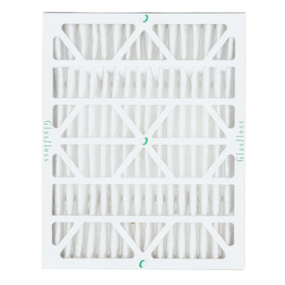 6 Pack of 18x24x4 MERV 10 Pleated 4" Inch Air Filters by Glasfloss. Actual Size: 17-1/2 x 23-1/2 x 3-3/4
