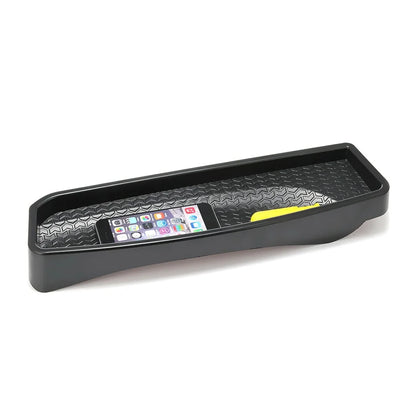 NS for Jeep Wrangler JK 11-17 Front Dashboard Storage Box Tray Trim Accessories