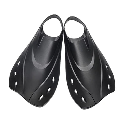 Gongxipen 1 Pair Adjustable Short Swim Fins Snorkeling Swimming Flippers for Women Men