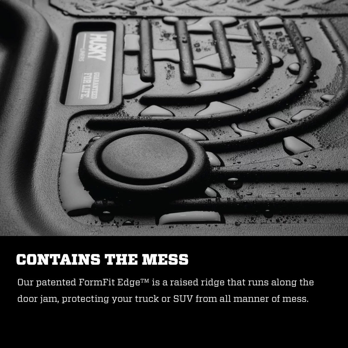 Husky by RealTruck Weatherbeater Front Cushion & 2nd Row Floor Mats for Subaru Forester, Specific, HL-95891