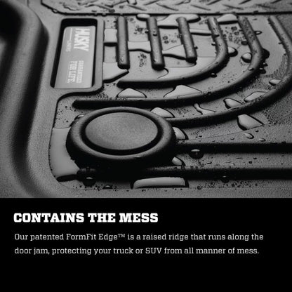 Husky by RealTruck Weatherbeater Front Cushion & 2nd Row Floor Mats for Subaru Forester, Specific, HL-95891