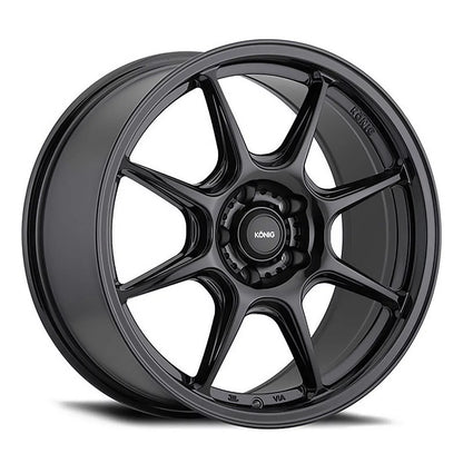 Konig 102B Lockout 17x8 5x112 +43et Gloss Black Wheel