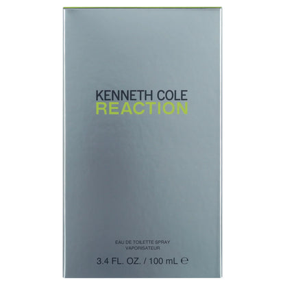 Kenenth Cole Reaction Eau de Toilette, Cologne for Men, 3.4 oz