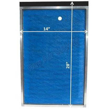 RayAir Supply 14x28 Dynamic Air Cleaner Replacement Filter Pads 14x28 Refills (3 Pack)