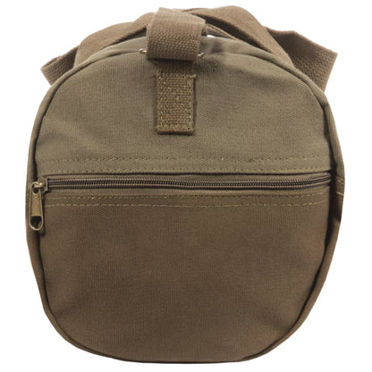 Doctor Who Dalek Two Tone 19in Duffle Bag with Brown Bottom, Detachable Strap