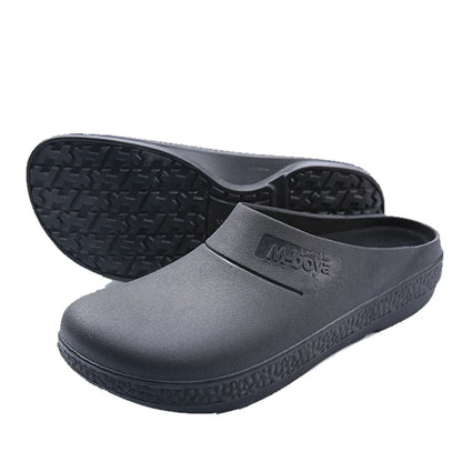 FULORIS Slip Resistant Kitchen Shoes Oil Resistant Chef Shoes for Men Adult