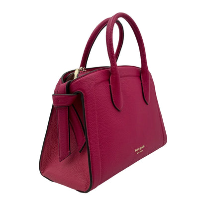 Kate Spade Knott Colorblocked Medium Zip Top Satchel - Renaissance Rose Multi