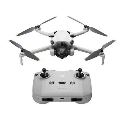 Mini 4 Pro Drone with RC-N2 Controller, Bundle with Claw Lanyard Mounting System, Landing Pad and Strobe Light