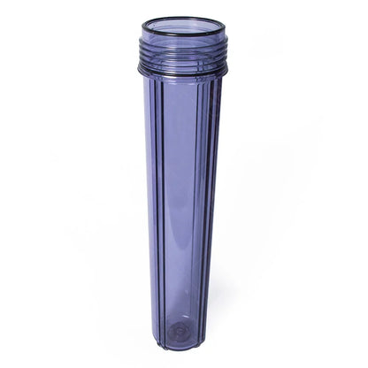 20x2.5" Standard Clear Filter Housing 3/4" Inlet With Pressure Release