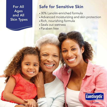 Lantiseptic Lanolin Scent Skin Protectant Cream 14 oz. Jar LS0710 1 Ct
