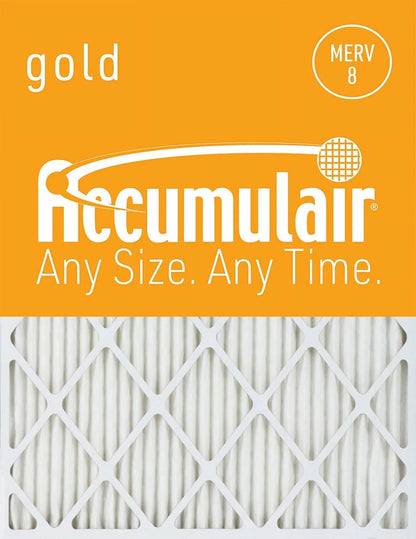 Accumulair Gold 14x18x1 MERV 8 Air Filter (4 Pack)