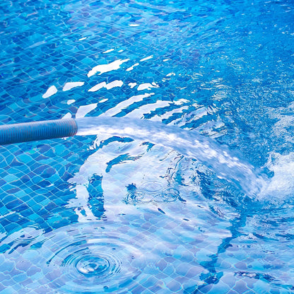 Lightweight Backwash Hose Lay Flat Reinforced Discharge PVC Hose 2" ID 33ft for Swimming Pool