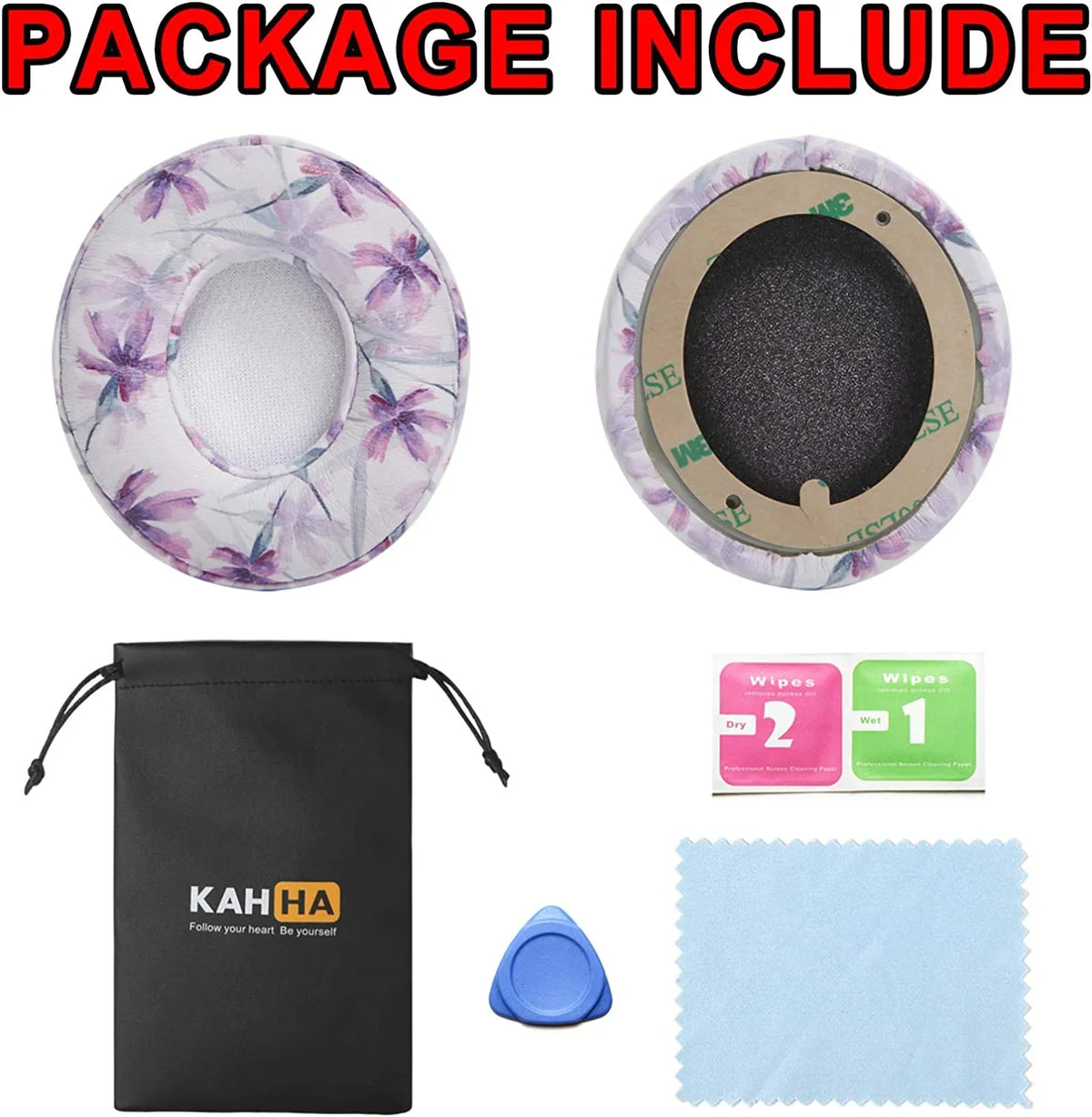 Ear Pads,Replacement earpads with Noise Isolation Memory Foam Ear Cushions Compatible with Beats Solo 2 & 3