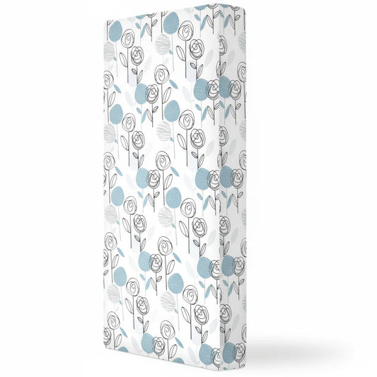 Crib Mattress with 5 Inch Fiber Core And Waterproof Vinyl Cover
