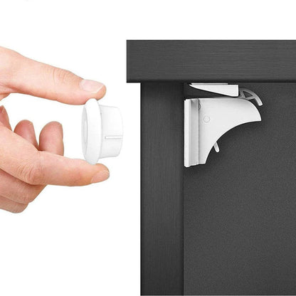Magnetic Child Locks for Cabinets 10 or 20 Locks with Multiple Keys